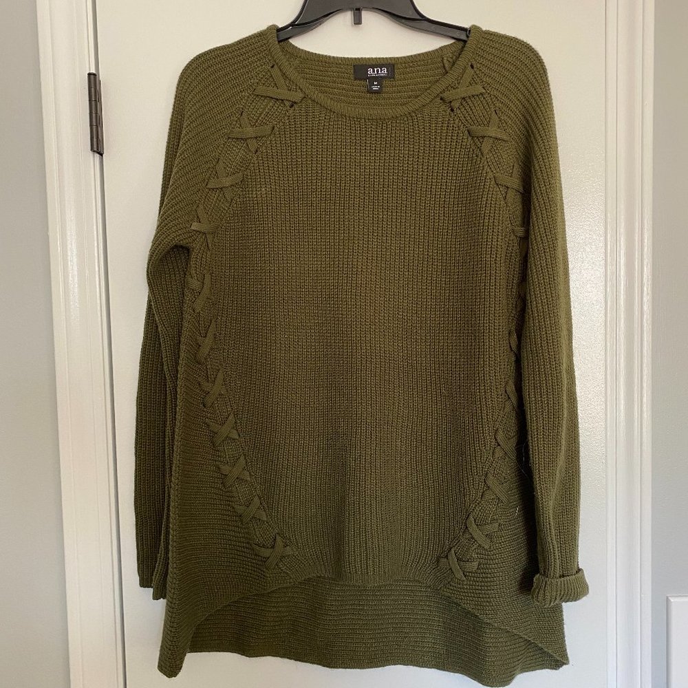 Sweater with Stitching Detail